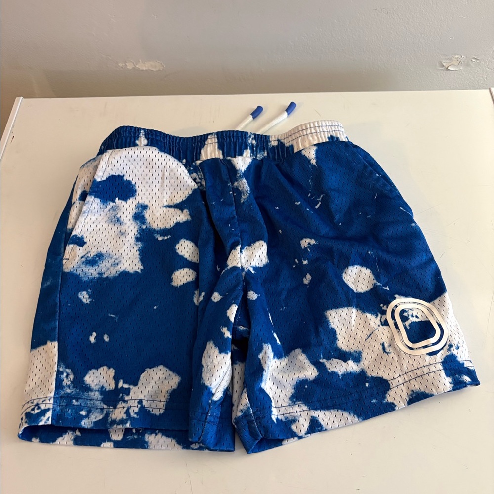 Overtime Boys Classic Tie-Dye Mesh Shorts Size L